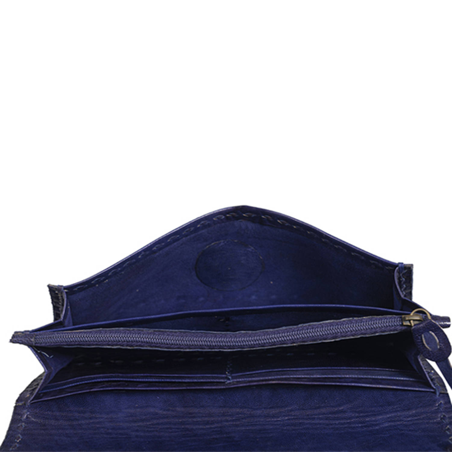 Womens Navy Nylon Shoulder Tote Medium Dark Blue Nylon Handbag Purse f