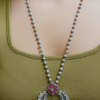 Kundan artistic silver necklace for women
