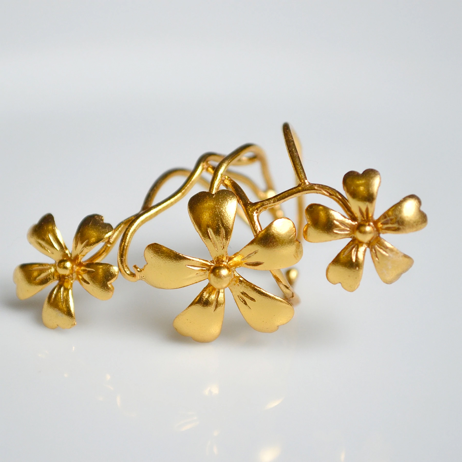 Magnolia Flower Ring – Amelia Ray Jewelry