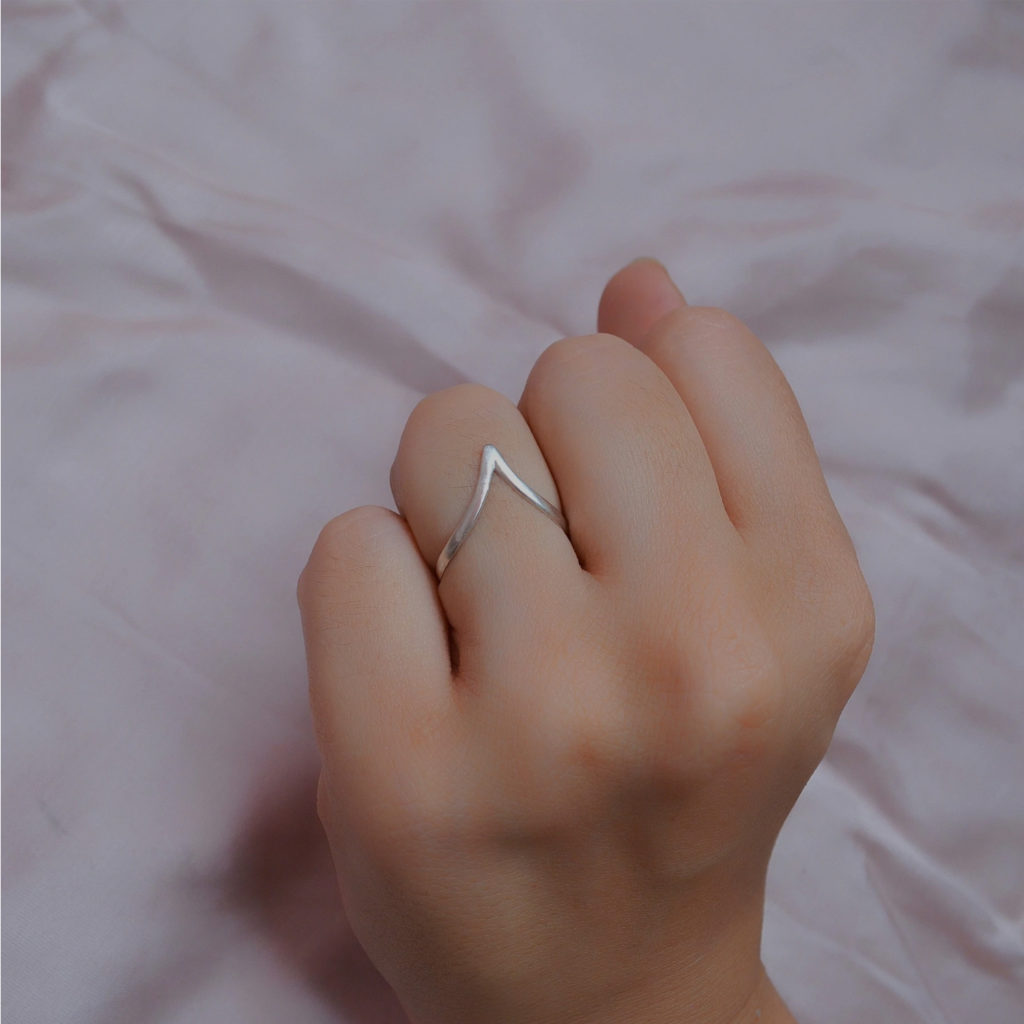 I'm always Right Silver ring | Plain silver ring