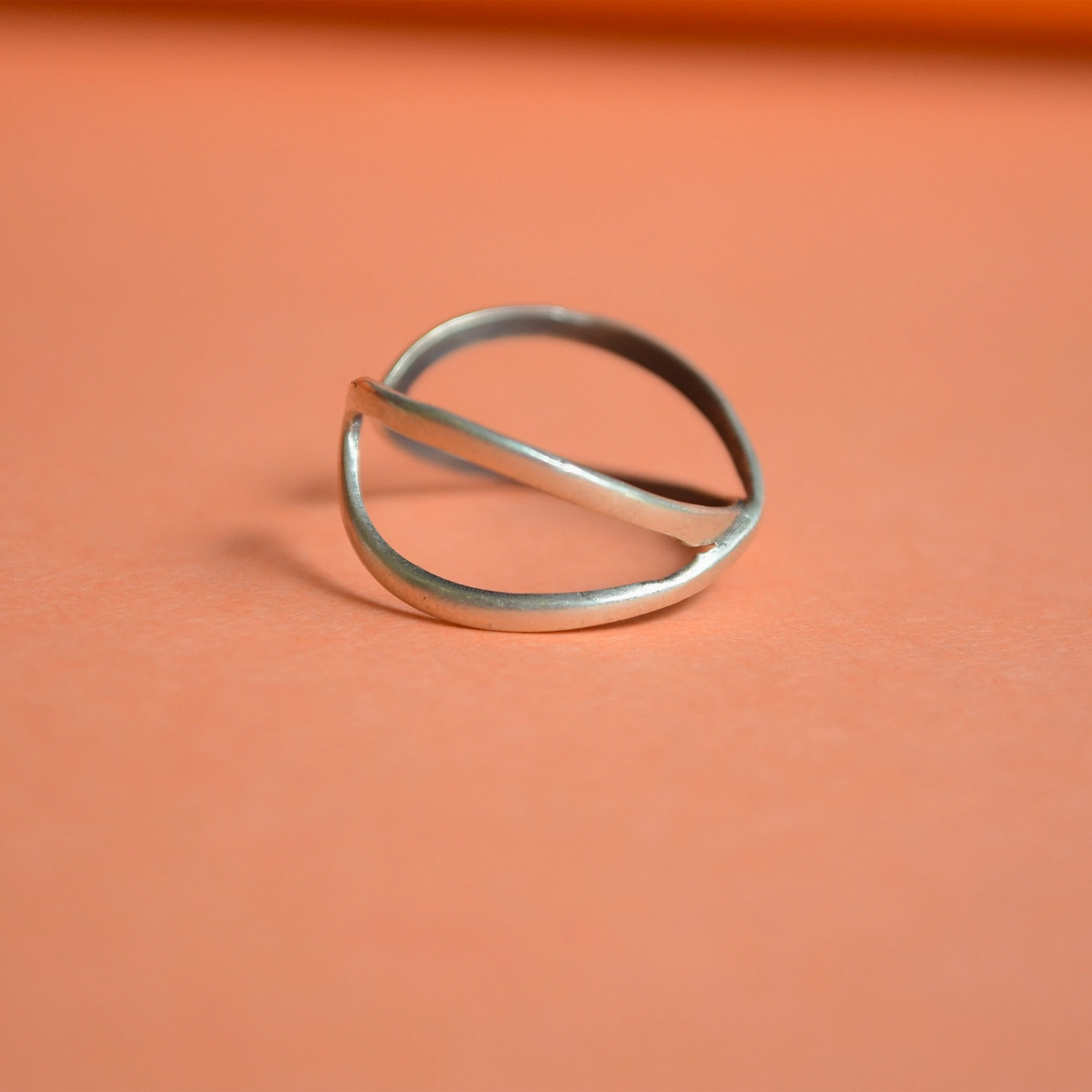 Open Circle Ring, 925 Silver Ring, Karma Circle Ring, Stacking Ring, Silver  Circle Ring, Simple Silver Ring, Minimalist Ring, Dainty RingUS8 1/2 | Silver  rings simple, 925 silver rings, Rings