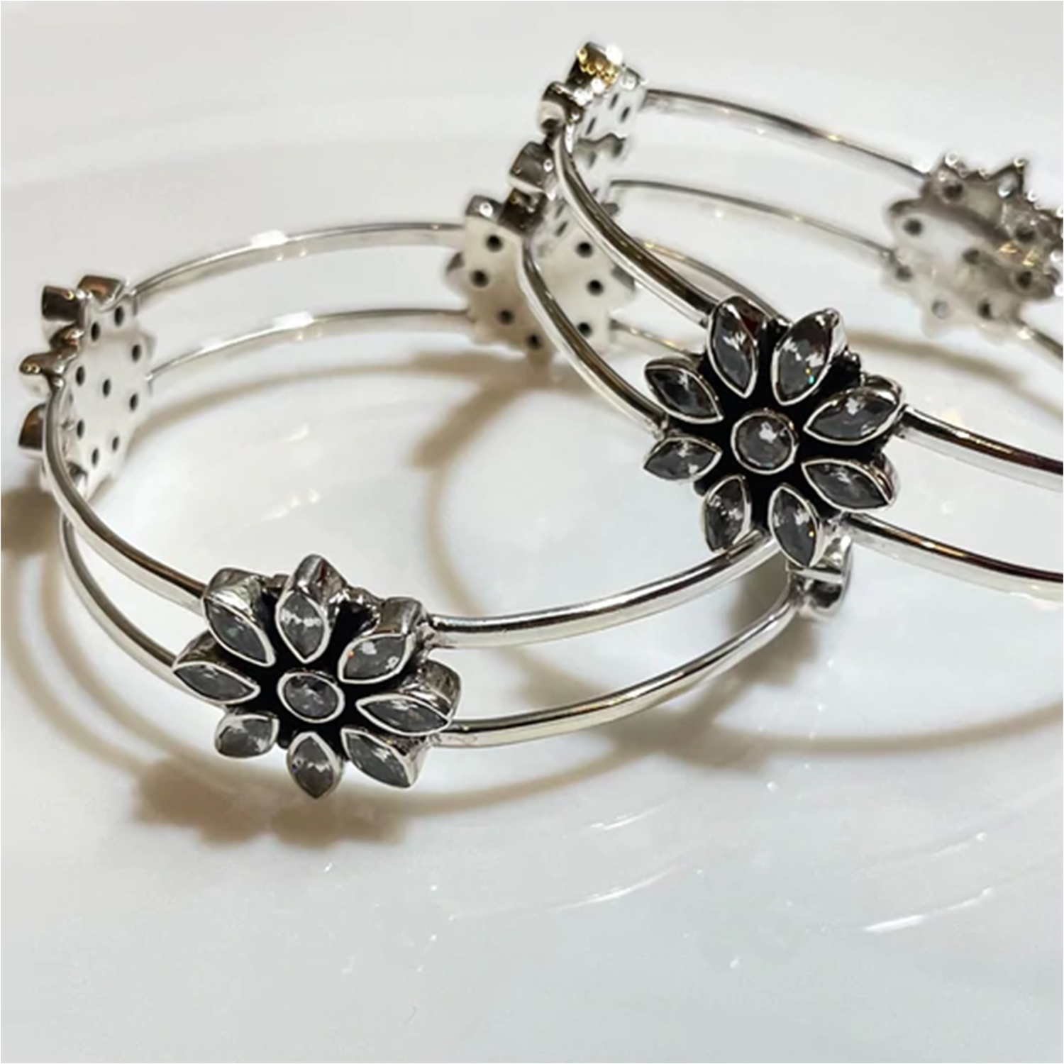 Buy Silver Bracelets & Bangles for Women by Studio B40 Online | Ajio.com