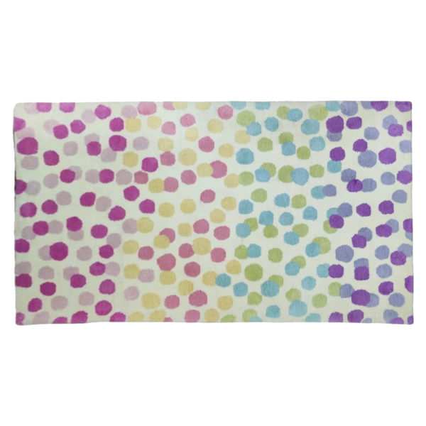 Colorful Floor Mat | Multi-Colour Dots Rug for Living Room