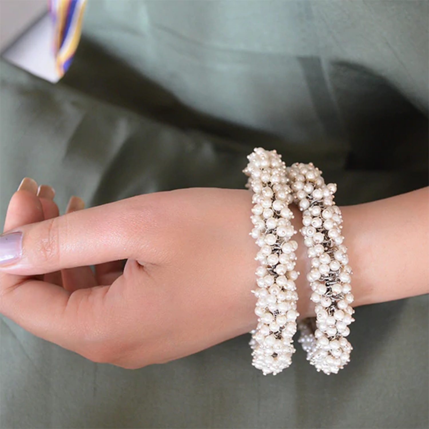 Pearl Bracelet | Pearl bracelet, Pearl charm bracelet, Trendy charm bracelet