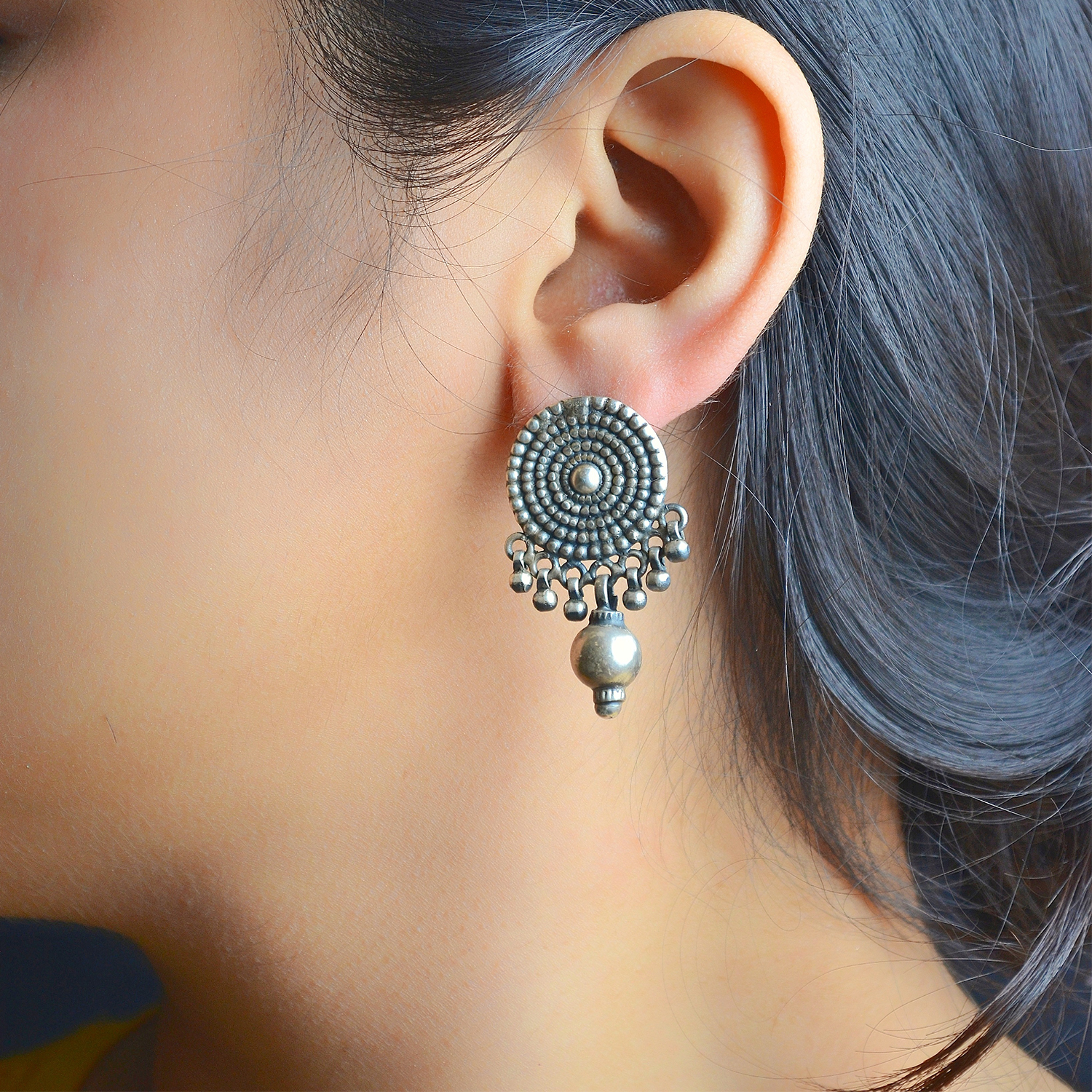 Huge 3 Carat Designer Diamond Stud Earrings For Women Cluster Flower Design  803070