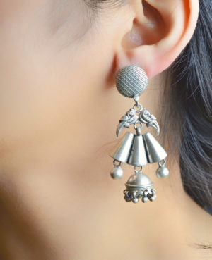 Trendy Jhumki Silver Earring