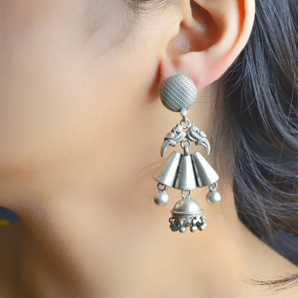 Trendy Jhumki Silver Earring