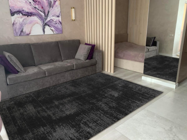 Premium Black Silk Rug | Prime Handloom Rich Carpet