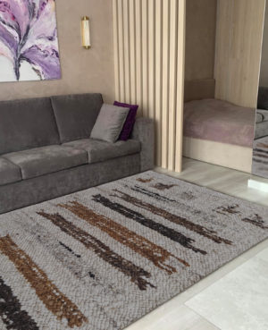 Subtle Shade Rug for Home | Shade of Dark Floor Carpet