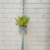 Mint green plant hanger | Home Decor Macrame plant hanger