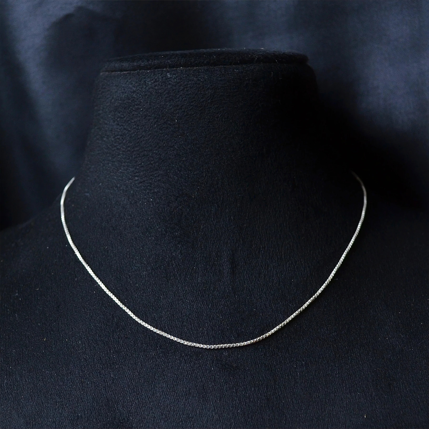 Beautiful Sleek Silver Chain Lovely Silver Chain Necklaces FOLKWAYS